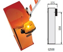 Шлагбаум Came GARD 2500 на проезд 2,5 метра