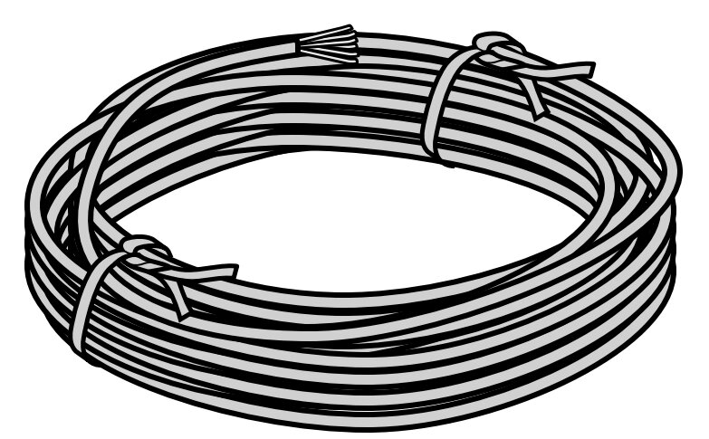 Системный провод, 6-жильный, 50 м (только для помещений с повыш. влажн.) секционных ворот Hormann, с 01.04.2003 -  63795 от компании Всем Ворота - фото 1