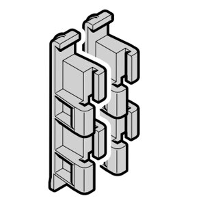 Соединительная деталь корпуса, для корпуса блока управления промышленных приводов секционных ворот Hormann, 637557