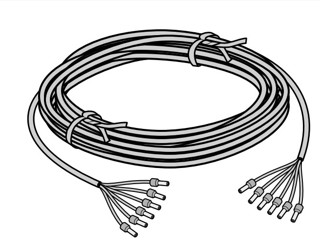 Соединительный кабель DTH для пром. приводов WA300S4 для секционных ворот Hormann (635487-635495, 635483-635485), 635487 от компании Всем Ворота - фото 1