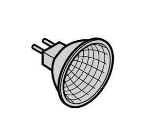 Светодиодная рефлекторная лампа привода SupraMatic (серия 2, серия 3), 436992 (439276)