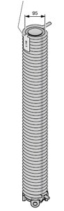 Торсионная пружина Hörmann, 95 мм с натяжным конусом, 3090545