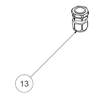 Ввод кабельный приводов  AS224KIT, AS300KIT, AS500KIT Comunello, AS.2015 от компании Всем Ворота - фото 1