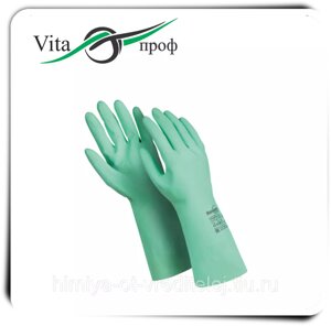 Перчатки хозяйственные Manipula Specialist КОНТАКТ, размеры 8-10,5, зеленые