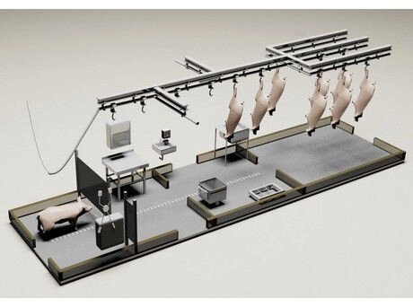 Модуль убоя свиней с холодильником, 30 голов смена от компании ПТФ МИЛА - фото 1