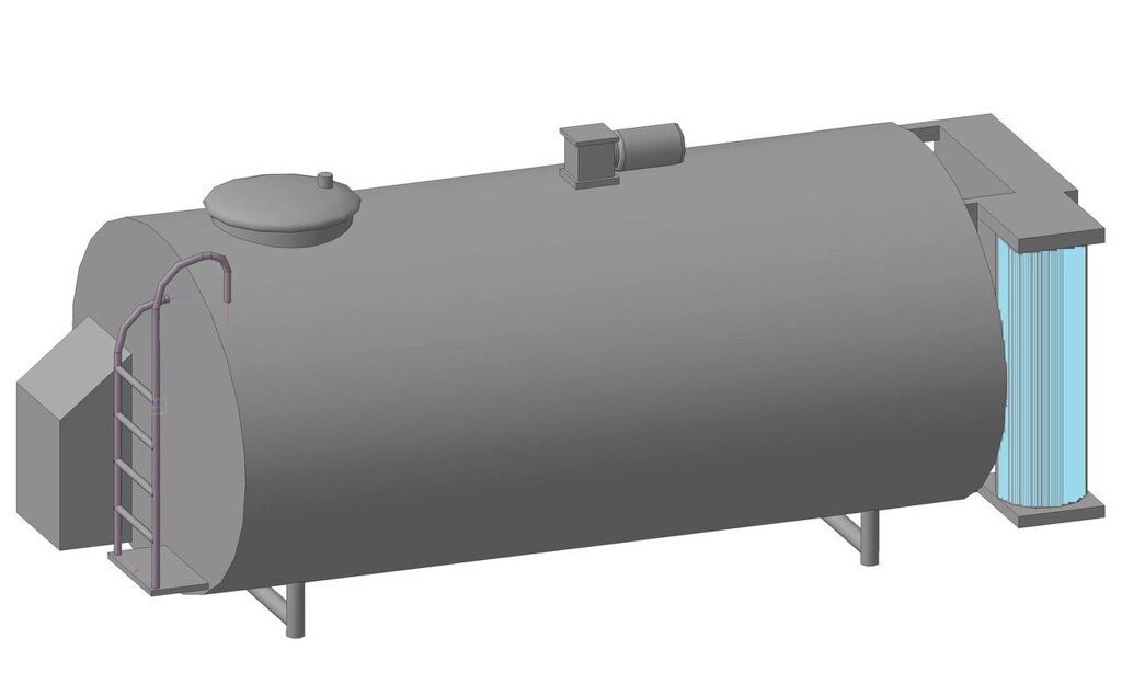 Рекуператор для нагрева воды 150-500 литров от компании ПТФ МИЛА - фото 1