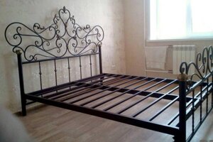 Кованая кровать кск - 2 "Лиана"