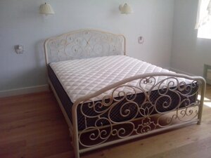 Кованая кровать КсК-22 "Куртина"