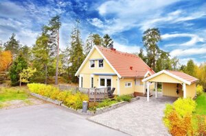 Каркасный шведский дом под ключ. Проект Карлскруна