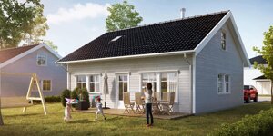 Классический каркасный дом по норвежскому проекту