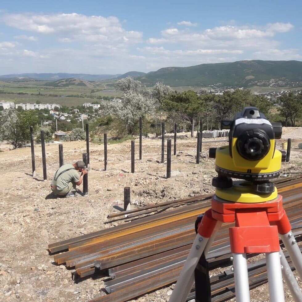 Монтаж свайного фундамента под каркасный дом в Севастополе (283571018 ...