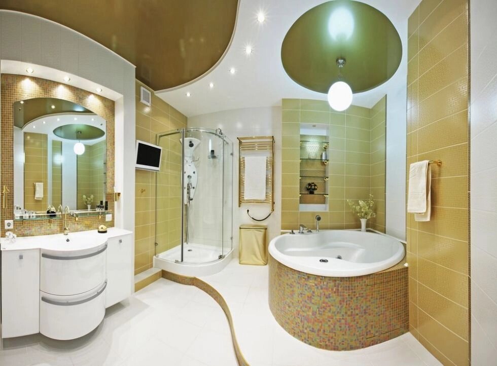 Натяжные потолки для ванной комнаты | Севастополь от компании Дом Дока - фото 1