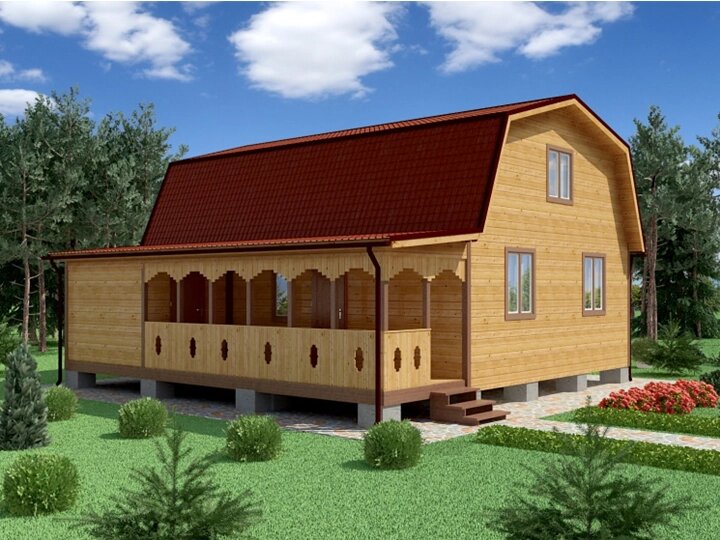 Строим каркасный дачный дом 8*8 под ключ | Севастополь - отзывы