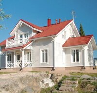 Финский каркасный панельный дом с завода
