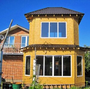 Реконструкция дома с применением СИП панелей | Севастополь | Крым