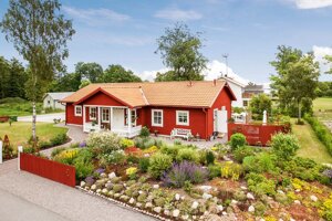 Шведский проект одноэтажного каркасного дома Вилла Smygehamn