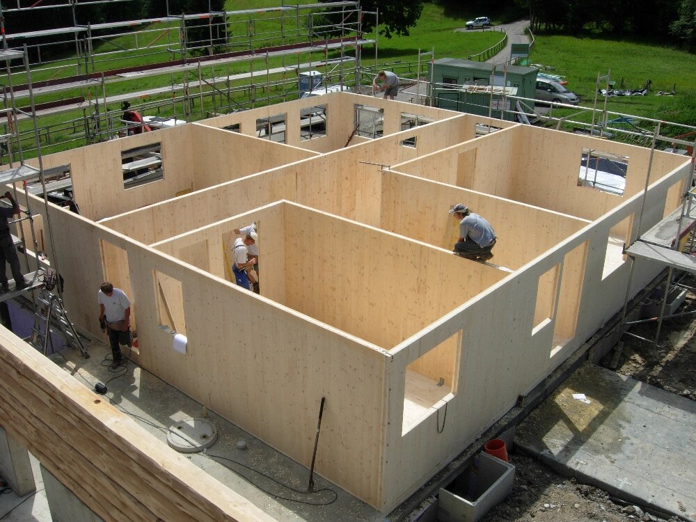Строительство жилых домов из CLT панелей от компании Дом Дока - фото 1
