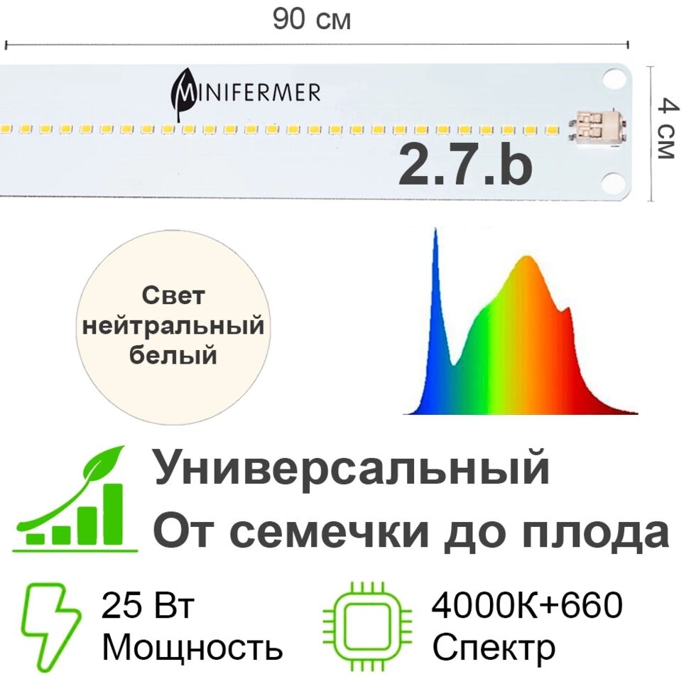 2.7. b Фулл комфорт - Универсальное решение. Белый свет. от компании ИП ВОЛОШИН ДЕНИС ГРИГОРЬЕВИЧ - фото 1