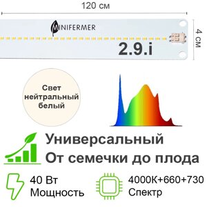 2.9.i 4000K+660+730nm Универсальное решение. Белый свет