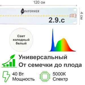 2.9. с Комфорт 5000K - Рассада, Микрозелень. Белый свет.