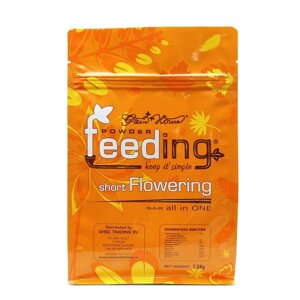 Green House Powder Feeding Short Flowering 2.5 kg Удобрение минеральное для растений с коротким циклом