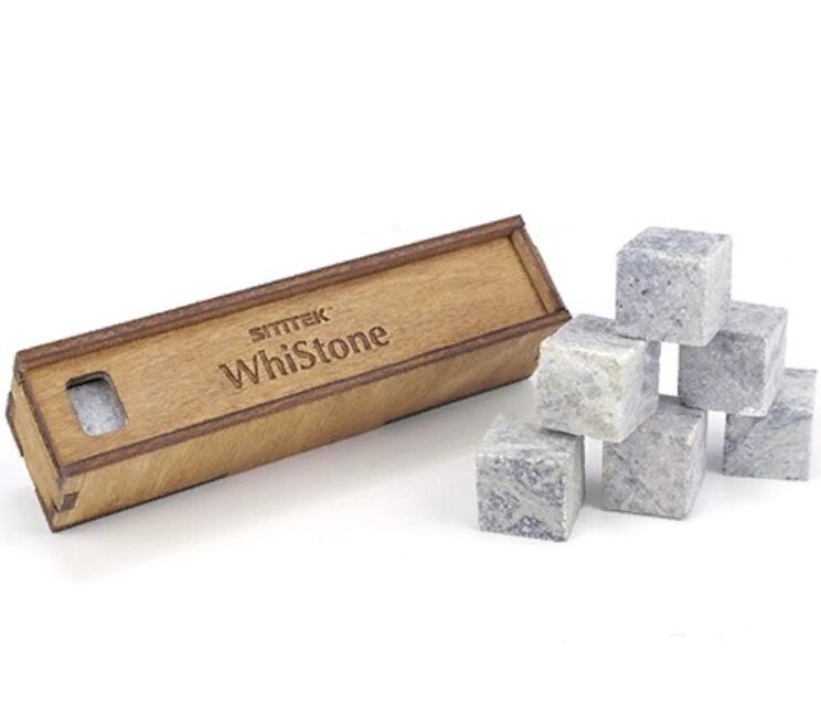 Камни для виски "WhiStone E" (6 камней) от компании ИП ВОЛОШИН ДЕНИС ГРИГОРЬЕВИЧ - фото 1