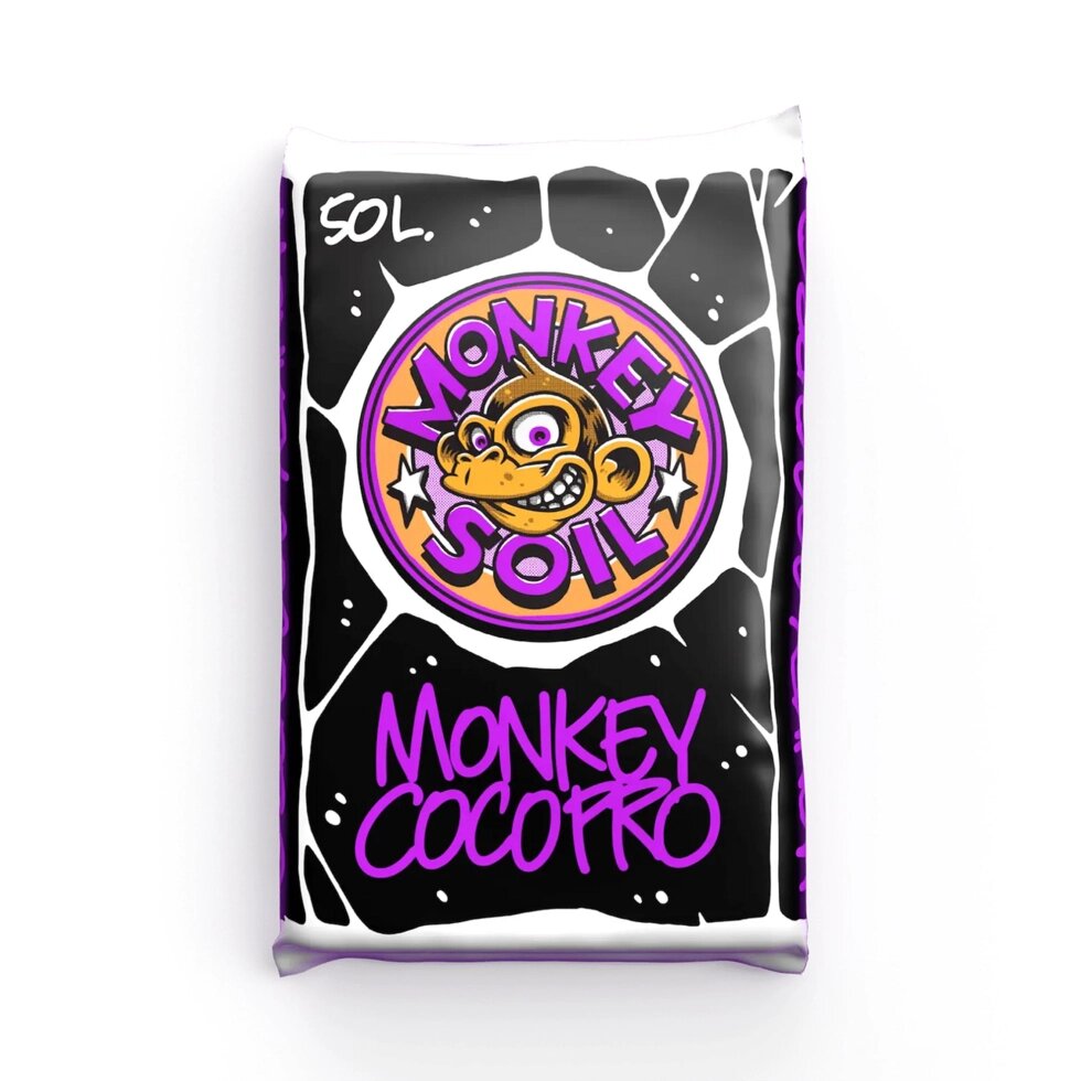 Кокосовый субстрат Monkey Coco Pro 50 л от компании ИП ВОЛОШИН ДЕНИС ГРИГОРЬЕВИЧ - фото 1