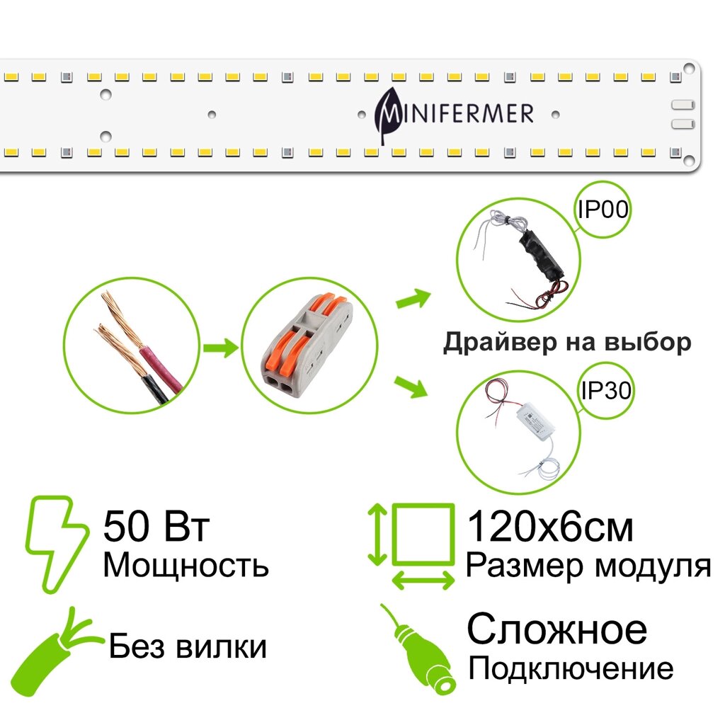 Комплект Quantum line 120 см от компании ИП ВОЛОШИН ДЕНИС ГРИГОРЬЕВИЧ - фото 1