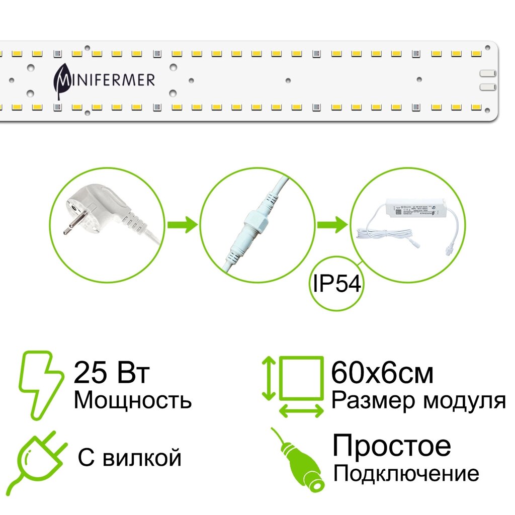 Комплект Quantum line 60 см от компании ИП ВОЛОШИН ДЕНИС ГРИГОРЬЕВИЧ - фото 1