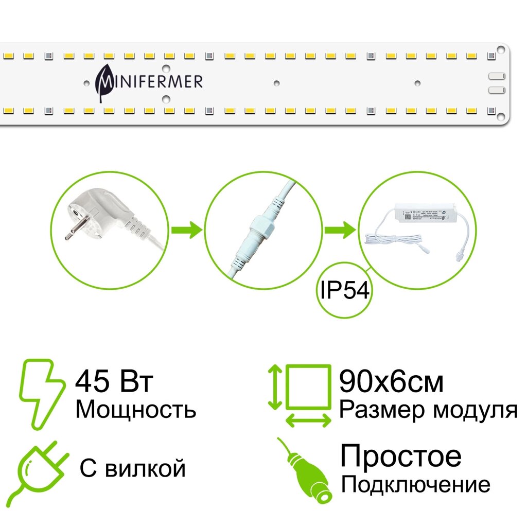 Комплект Quantum line 90 см от компании ИП ВОЛОШИН ДЕНИС ГРИГОРЬЕВИЧ - фото 1