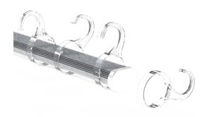 Пластиковая клипса для крепления светильников TLED, d=30 мм, 10 шт