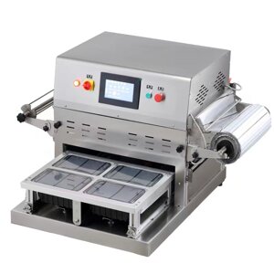 Запайщик лотков с газозамещением и обрезкой по контуру FA-450 Foodatlas (8xD95mm)