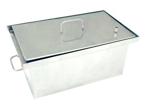 Коптильня с гидрозатвором 500x300x250 (1,5мм ) Без термометра