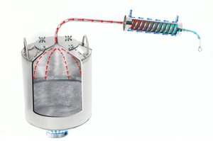 Самогонный аппарат АЛКОВАР "Эконом" 12л