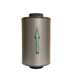 Клевер Канальный угольный фильтр - П 250 м3 / 100 мм