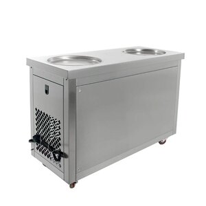 Фризер для ролл мороженого KCB-2Y Foodatlas (стол для топпингов, система контроля температуры)