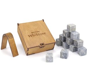 Камни для виски "WhiStone M" со щипцами (12 камней)