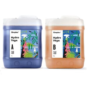 Simplex Hydro Vega A+B 5 л Удобрения для гидропоники для стадии вегетации (t*)