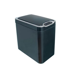 Ведро для мусора сенсорное, прямоугольное, Foodatlas JAH-6611, 12 л (черный) (30009) распродажа