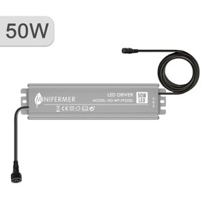 Драйвер для светодиодов 50W 600mA на разъемах