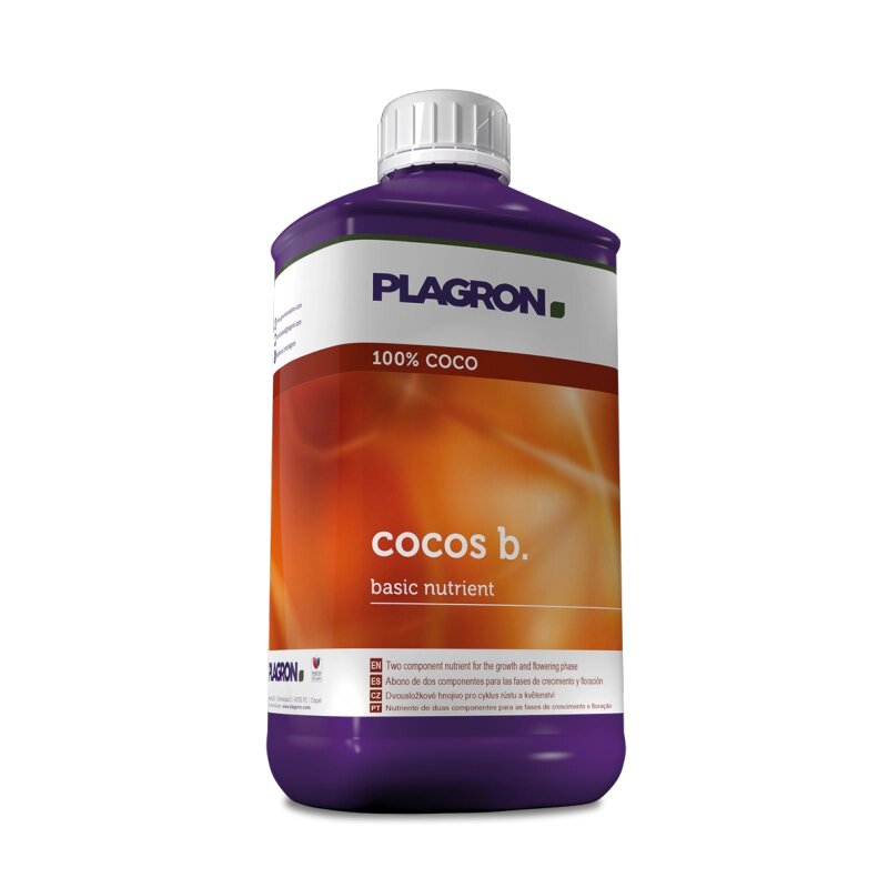 PLAGRON Cocos А+B 1 L Минеральное удобрение для кокосового субстрата от компании ИП ВОЛОШИН ДЕНИС ГРИГОРЬЕВИЧ - фото 1