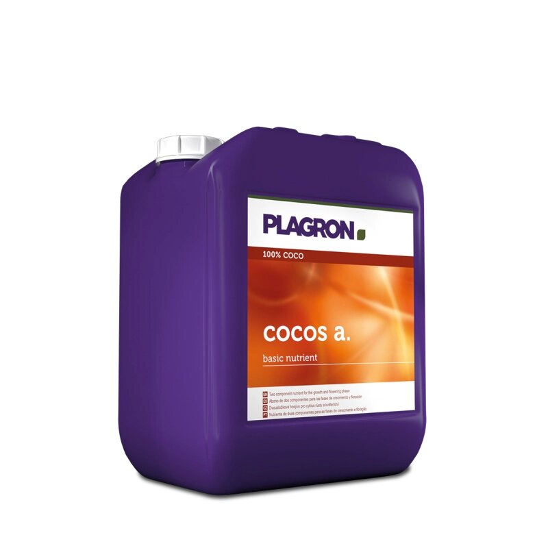 PLAGRON Cocos А+B 5 L Минеральное удобрение для кокосового субстрата от компании ИП ВОЛОШИН ДЕНИС ГРИГОРЬЕВИЧ - фото 1