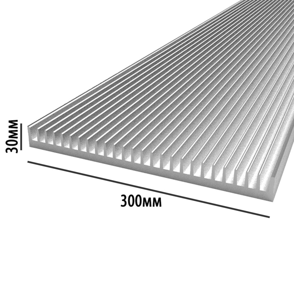 Профиль алюминиевый 300мм*30мм*8,9кг (Цена указана за 10см) от компании ИП ВОЛОШИН ДЕНИС ГРИГОРЬЕВИЧ - фото 1