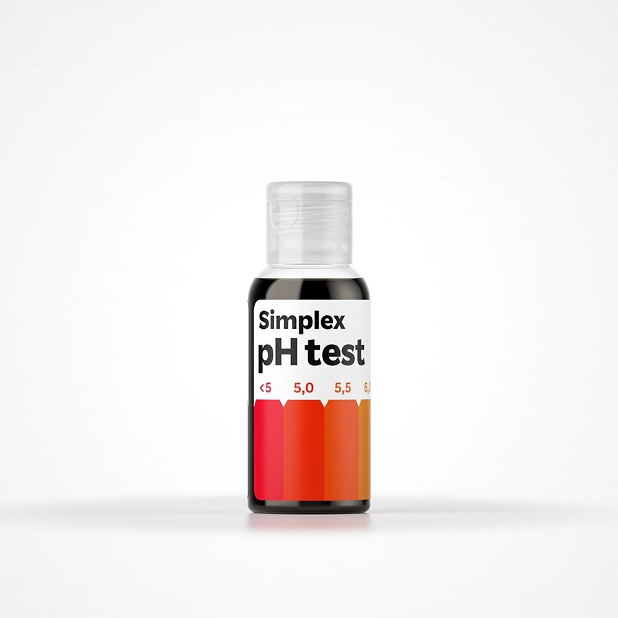 Simplex pH test 30 мл Жидкий pH-тест от компании ИП ВОЛОШИН ДЕНИС ГРИГОРЬЕВИЧ - фото 1