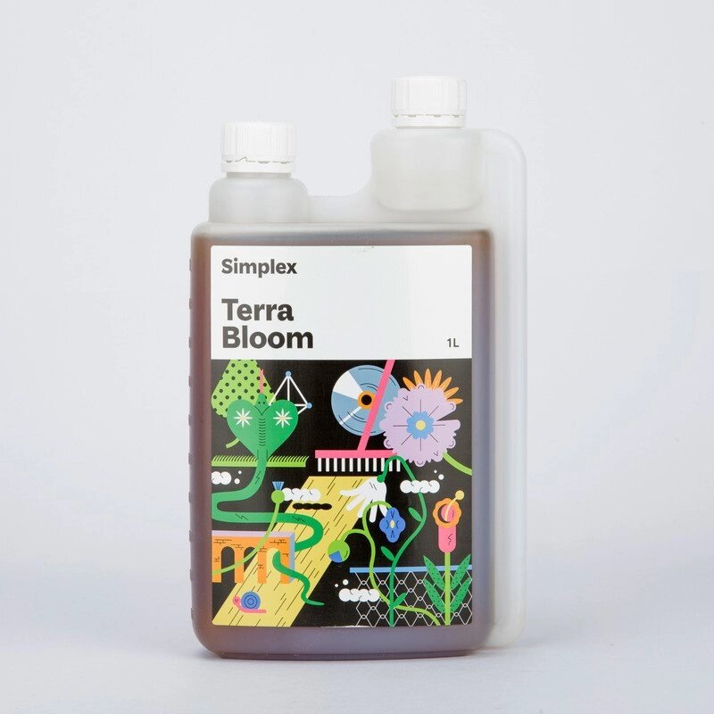 SIMPLEX Terra Bloom 1 L Удобрение для почвосмесей для стадии цветения от компании ИП ВОЛОШИН ДЕНИС ГРИГОРЬЕВИЧ - фото 1