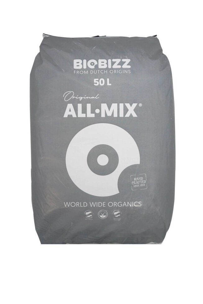 Субстрат All-Mix BioBizz 50 л от компании ИП ВОЛОШИН ДЕНИС ГРИГОРЬЕВИЧ - фото 1