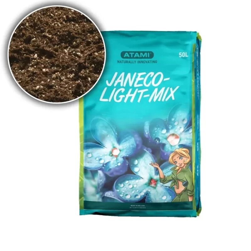 Субстрат ATAMI Janeco Lightmix (50L) от компании ИП ВОЛОШИН ДЕНИС ГРИГОРЬЕВИЧ - фото 1