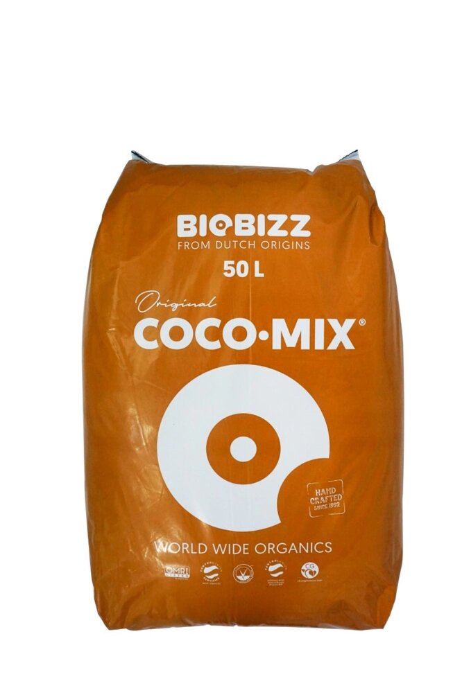 Субстрат Coco-Mix BioBizz 50 л от компании ИП ВОЛОШИН ДЕНИС ГРИГОРЬЕВИЧ - фото 1
