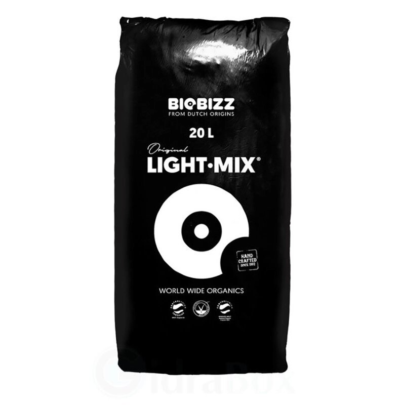 Субстрат Light-Mix BioBizz 20 л от компании ИП ВОЛОШИН ДЕНИС ГРИГОРЬЕВИЧ - фото 1