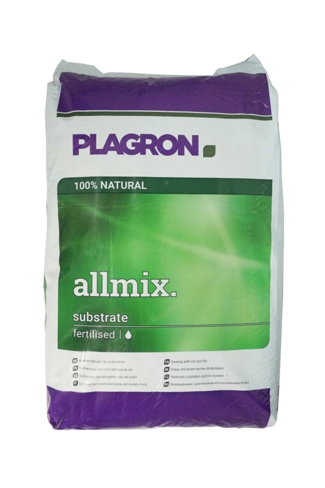 Субстрат Plagron Allmix 50 л от компании ИП ВОЛОШИН ДЕНИС ГРИГОРЬЕВИЧ - фото 1